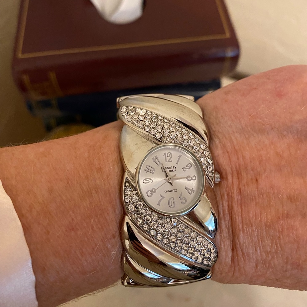 Watch cuff bracelet